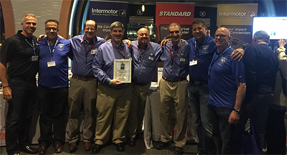 SMP Wins Parts Authority's "Outstanding Partnership Award"