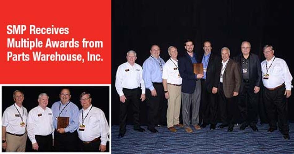 Standard Motor Products Receives Individual and Vendors Awards from Parts Warehouse, Inc.