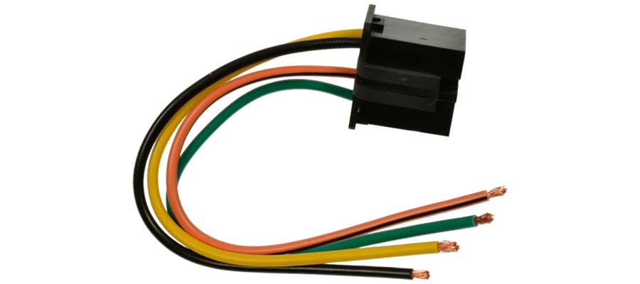 APDTY 084555 Blower Motor Resistor Kit with Harness 