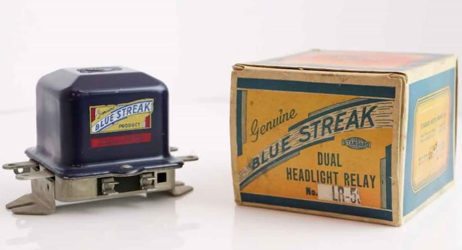 Blue Streak Dual Headlight Relay and Box