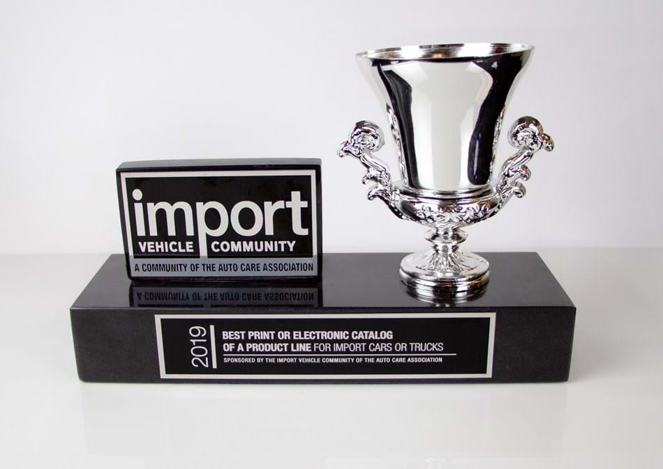 SMP Wins 'Best Catalog for Import' by Auto Care Association
