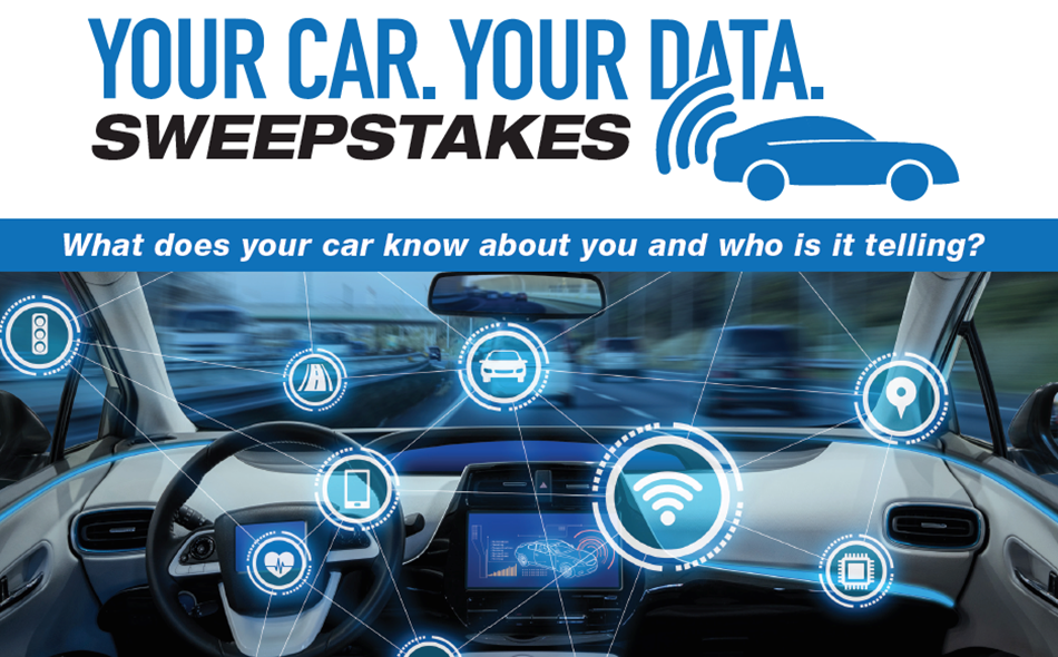 SMP 'Your Car. Your Data.' Sweepstakes