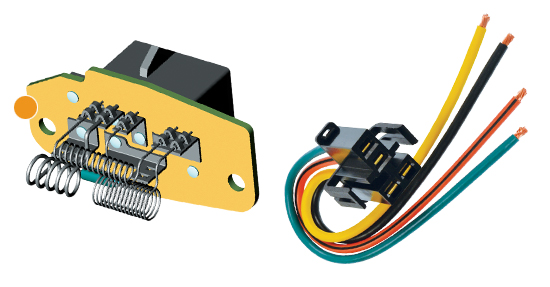 Standard Motor Products RU208T A/C Blower Motor Switch/Resistor 