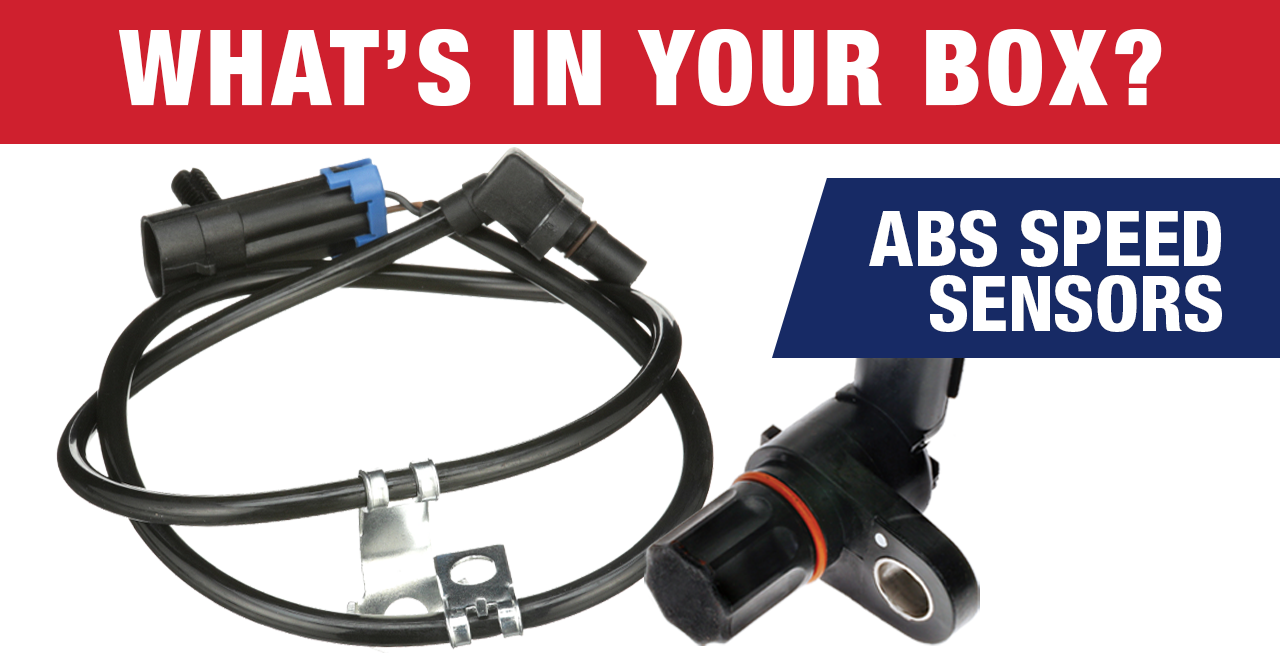 ABS Speed Sensors What's In Your Box? Standard
