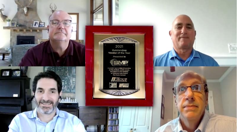 SMP Earns 2021 Outstanding Vendor of the Year Award from the Automotive Parts Services Group