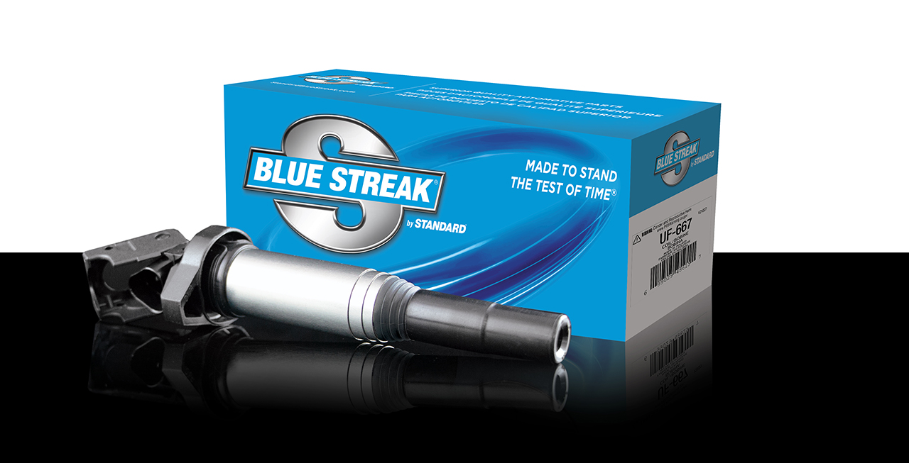 Blue Streak Ignition Coil (UF667) and blue box