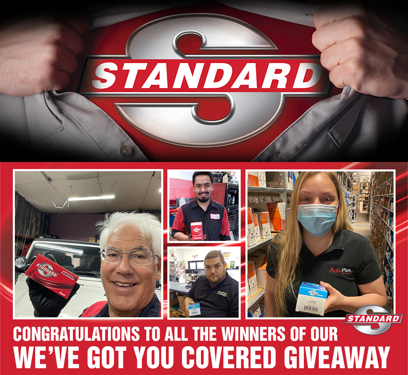 'WE'VE GOT YOU COVERED' Giveaway Winners
