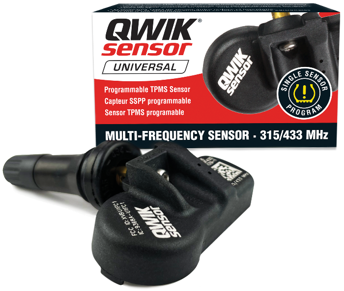 Best of Both Worlds – Standard<sup>®</sup> OE-Match and Standard<sup>®</sup> QWIK-SENSOR<sup>®</sup> Multi-Frequency TPMS Sensors